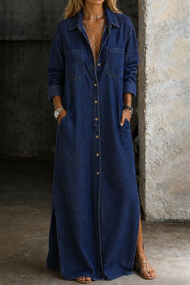 Delana |Robe boutonnée
