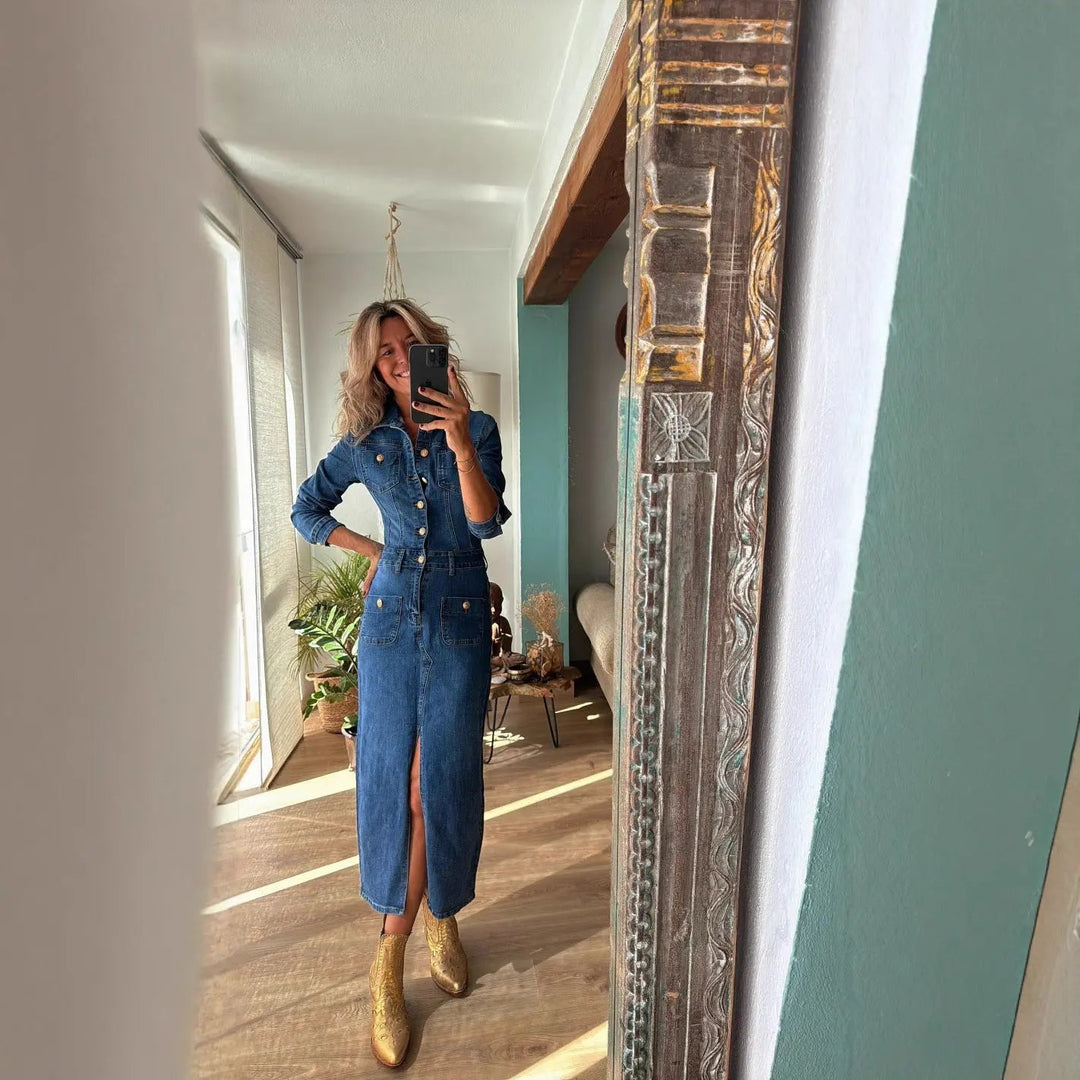Leila | Denim classique facile