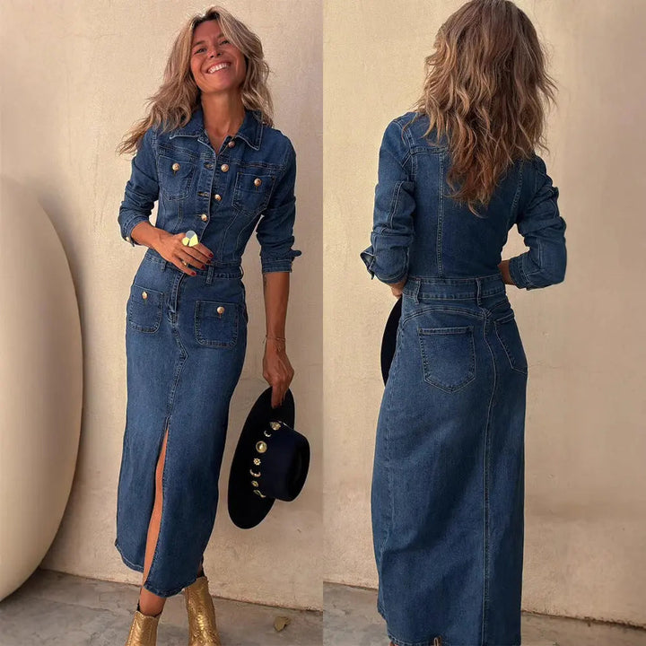 Leila | Denim classique facile